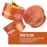 ''Captain Black'' Hair Styling Wax