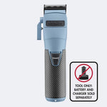 BaBylissPRO FXONE Limited Edition Matte Blue All-Metal Clipper - Tool Only (LFX899BC)