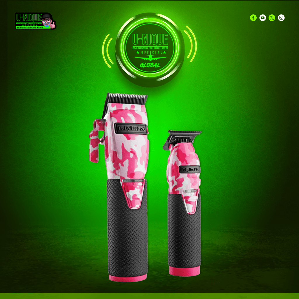 BaByliss PRO Limited Edition Pink Camo Metal Lithium Clipper BaByliss PRO Limited Edition Pink Camo Metal Lithium Clipper