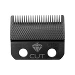 StyleCraft Diamond Cut Fixed Clipper Blade w/ Shallow 2.0 Moving Cutter Set (SC540B)