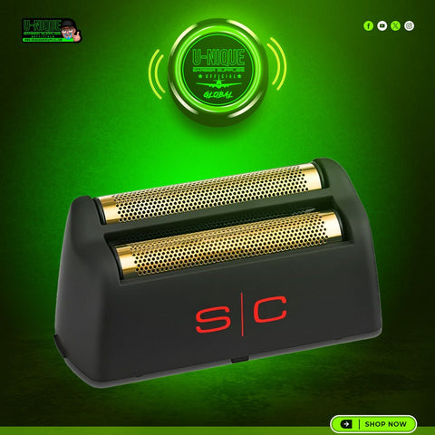 StyleCraft Rebel Foil Shaver Gold Titanium Replacement Foil Head (SC515G)