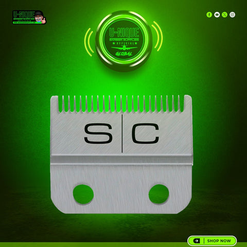 StyleCraft Stainless Steel Fixed Fade Clipper Blade (SCFSFB)