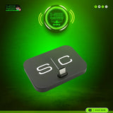 StyleCraft USB-C Portable Charging Dock/Stand for Clippers, Trimmers, Shavers & Type-C Phone Ports (SC309B)