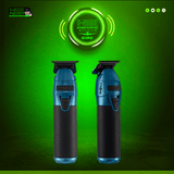 BaByliss PRO FXONE BlueFX Limited Edition Black & Blue All-Metal Interchangeable-Battery Trimmer (FX799BL)