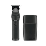 BaBylissPRO Limited Edition Matte Black Trimmer & Double Foil Shaver Value Pack (FXDUOFS2TMB)