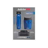 BaBylissPRO Lo-PROFX Compact Series High-Performance Trimmer & Foil Shaver Value Set (FX72FSPK)