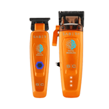 StyleCraft Saber 2 Cordless Clipper & Trimmer Bundle - Orange (SC617O+SC421O)