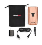 BaBylissPRO UV-Disinfecting Double Foil Shaver - Rose Gold (FXLFS2RG)