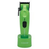 Cocco Hyper Veloce Pro Cordless Clipper w/ Digital Gap Ambassador Graphene Taper Blade + Charging Stand (CHVPC)