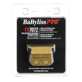 BaByliss PRO Gold FX Black Diamond Carbon Deep-Tooth Trimmer (FX787GDB), 2 Blades and Hair Grips