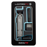 BaByliss PRO Lo-Pro FX One Matte Gray High Performance Low Profile Trimmer w/Interchangeable Lithium Battery Pack (FX729)