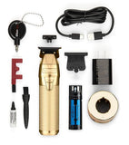 BaByliss PRO Gold FX One All-Metal Interchangeable-Battery Cordless Trimmer (FX799G)