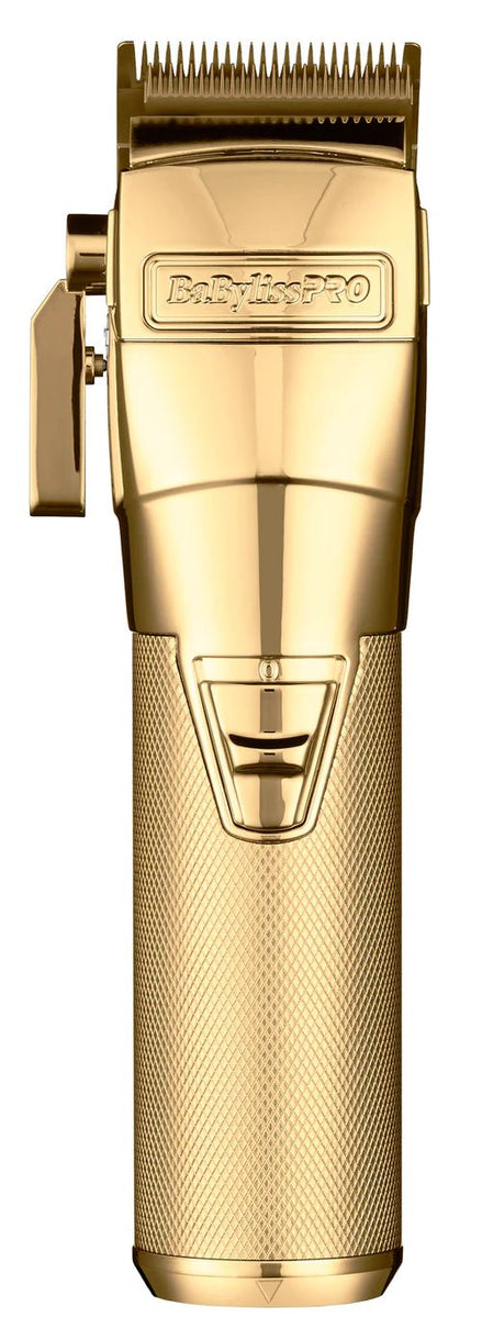 thumbnail image 2 of BaBylissPro GoldFX FXONE Double Foil Shaver - Cordless Gold Trimmer With Stand (Model FX79FSG) 2 of 5