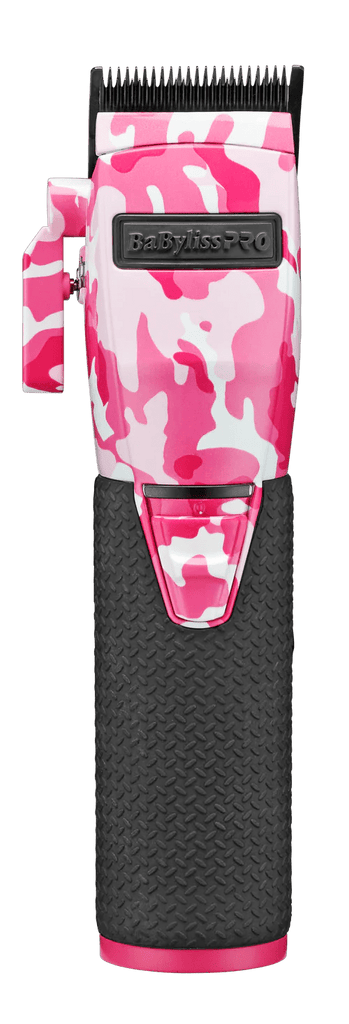 BaByliss PRO Limited Edition Pink Camo Metal Lithium Clipper