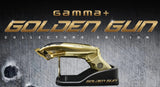 GAMMA+ GOLDEN GUN PROFESSIONAL CORDLESS CLIPPER WITH 9V MAGNETIC MICROCHIPPED MOTOR – Collector’s Edition