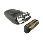 StyleCraft Flex Electric Foil Shaver w/ Super Torque Motor & Gold Titanium Foil Head (SC806B)