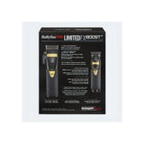 BaByliss PRO Black FX Boost+ Limited Edition Clipper & Trimmer Set w/ Charging Base (FXHOLPKCTB-B)
