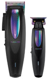 BaByliss PRO Limited Edition Iridescent Lithium FX+ Cord/Cordless Ergonomic Clipper & Trimmer Set (FX73HOLPKRB)