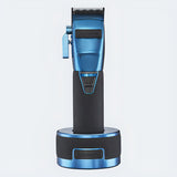 BaBylissPRO Blue FX Boost+ Limited Edition Clipper & Trimmer Set w/ Charging Base (FXHOLPKCTB-BC)