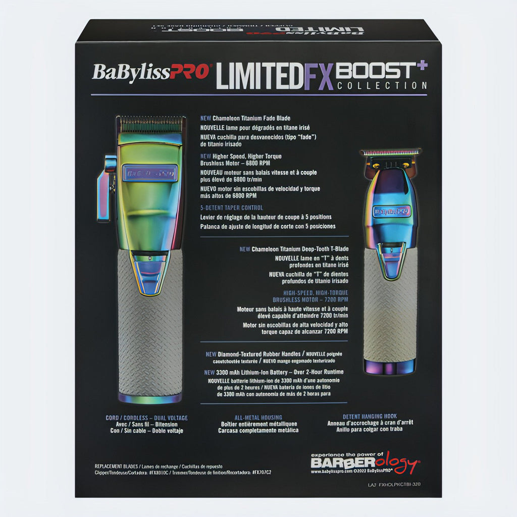 BaByliss Chameleon FX Boost+ Clipper & Trimmer Set 💈 Buy Now 💈 - Barber  Supplies Shop