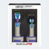 BaByliss PRO Chameleon FX Boost+ Limited Edition Clipper & Trimmer Set w/ Charging Base (FXHOLPKCTB-I)