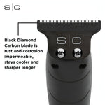 StyleCraft Fixed Black Diamond Trimmer Blade (SCFBDTB)