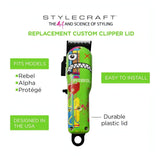 StyleCraft Radioactive Custom Lid for Rebel, Alpha, & Protege Clippers (SC307G)